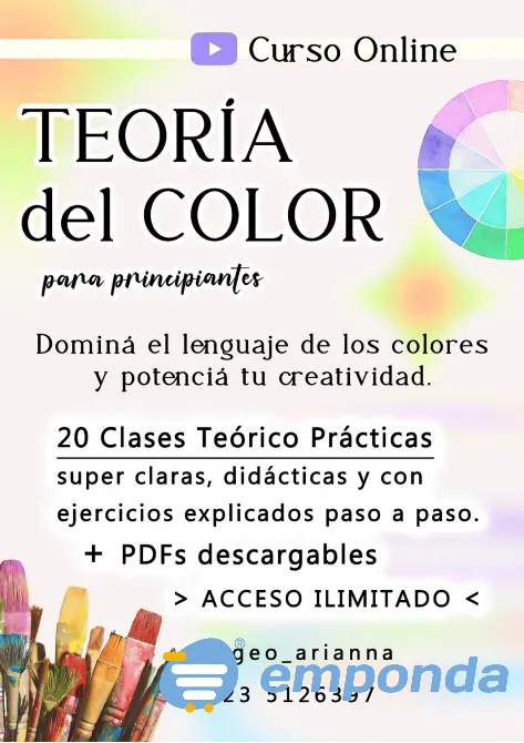 Curso Online Teoría del Color Super Claro y didáctico Mar del Plata - imagen 1