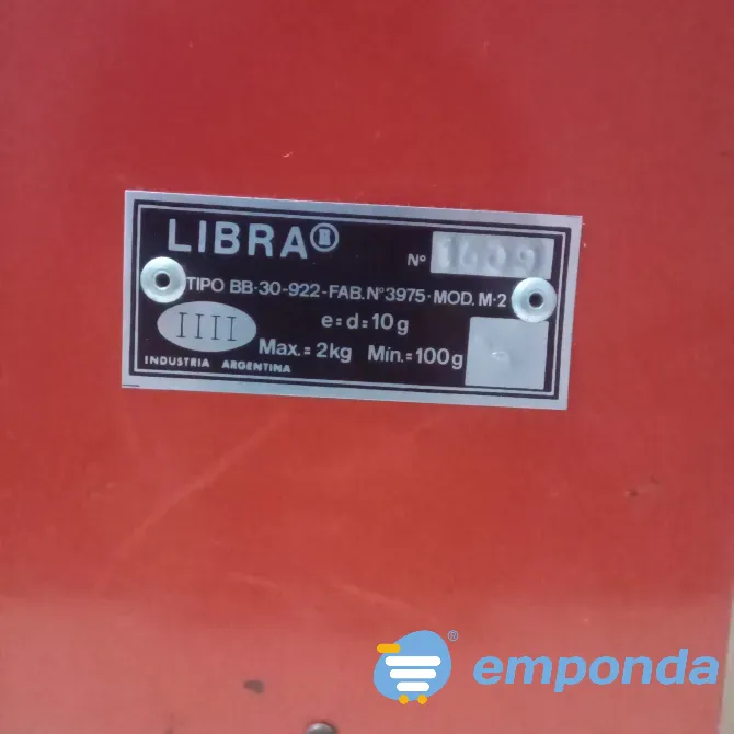Balanza almacenera hasta 2kg Lanús - imagen 6
