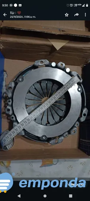 Disco de embrague Peugeot 206 Pilar - imagen 1