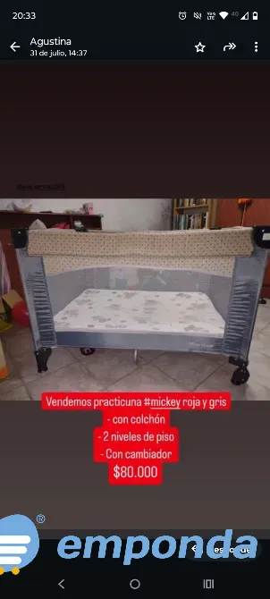 Practicuna nueva sin uso Almirante Brown - imagen 3