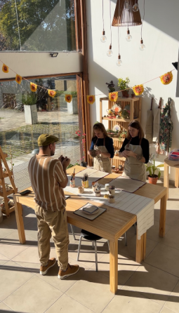 Taller de cerámica “Pachamama” Villa Urquiza