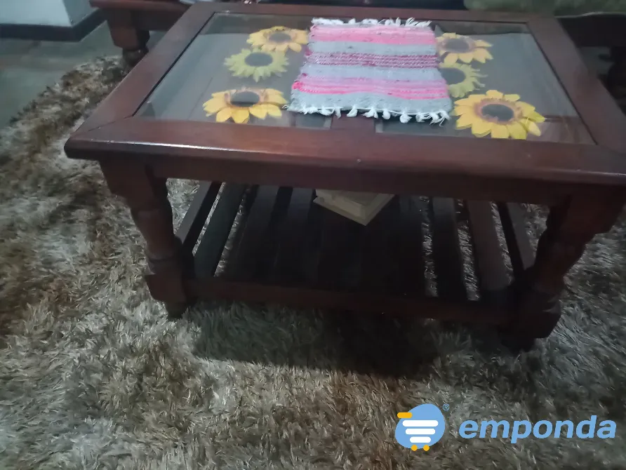 Juego de sillones algarrobo Flores - imagen 4