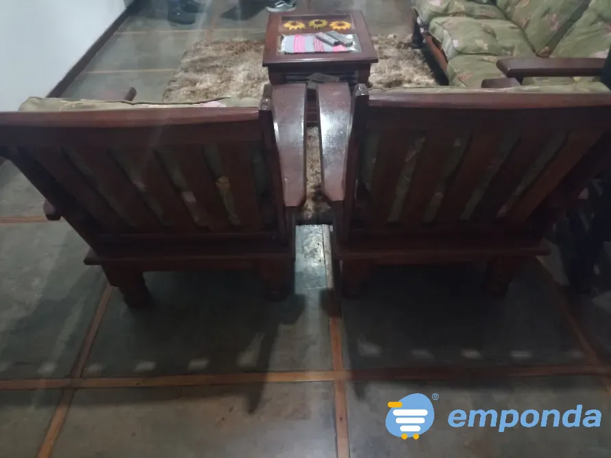 Juego de sillones algarrobo Flores - imagen 7