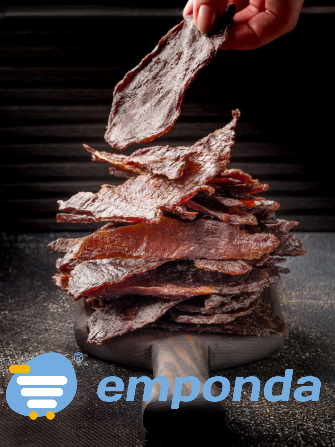 Don Jerky - Cerdo Chips De Carne, Calidad Premium (50g) Villa Urquiza - imagen 1