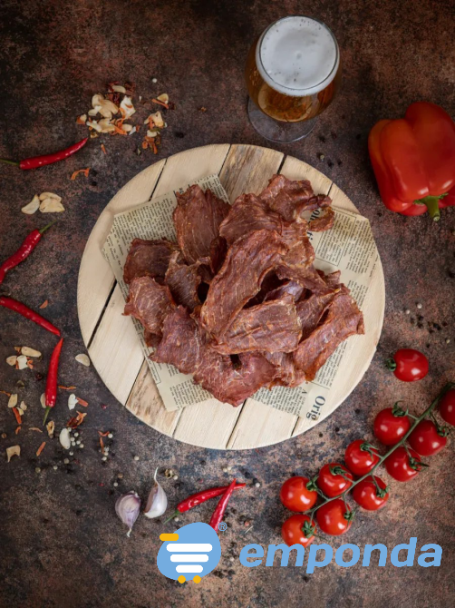 Don Jerky - Cerdo Chips De Carne, Calidad Premium (50g) Villa Urquiza - imagen 2