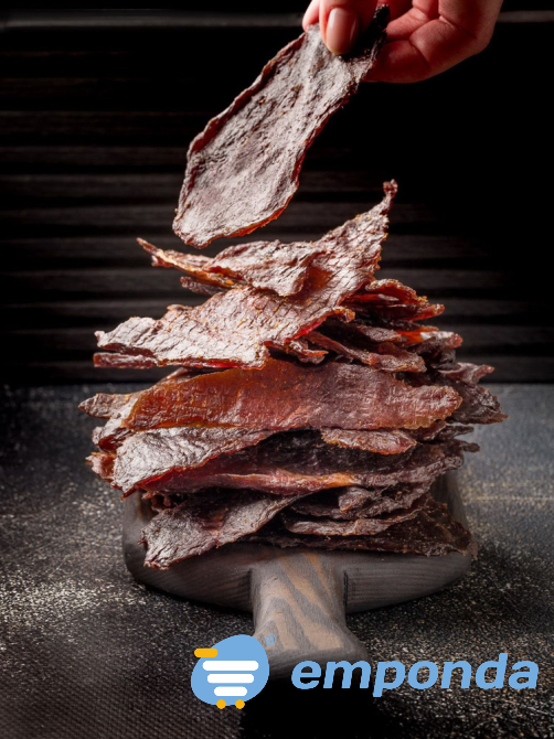 Don Jerky - Cerdo Chips De Carne, Calidad Premium (50g) Villa Urquiza - imagen 1