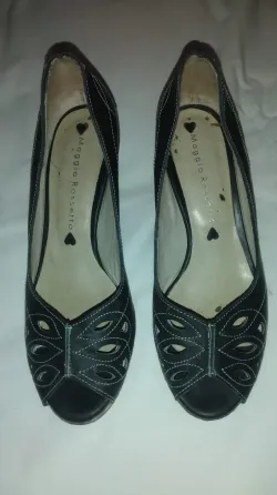Zapatos de vestir de mujer Maggio y Rosetto Negro San Telmo