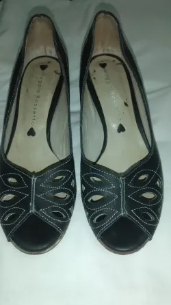 Zapatos de vestir de mujer Maggio y Rosetto Negro San Telmo