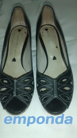 Zapatos de vestir de mujer Maggio y Rosetto Negro San Telmo - imagen 3