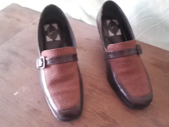 Zapatos de vestir dama de cuero San Telmo