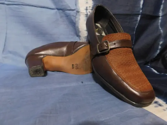 Zapatos de vestir dama de cuero San Telmo