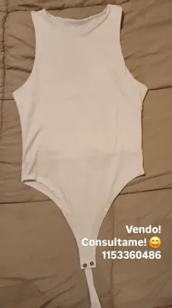 Body blanco nuevo sin uso Talle S/M Avellaneda