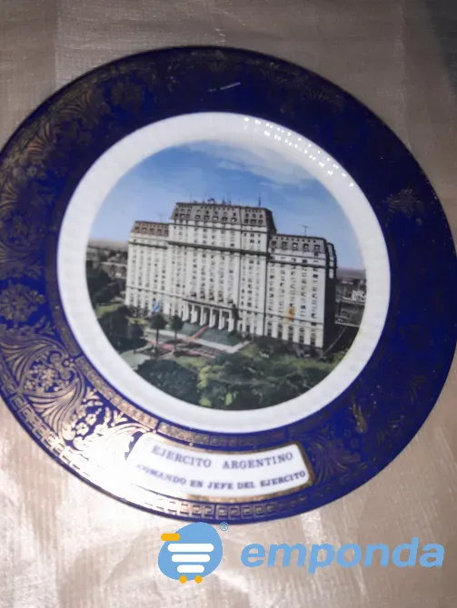 Plata Conmemorativo Ejército Argentino San Telmo - imagen 1