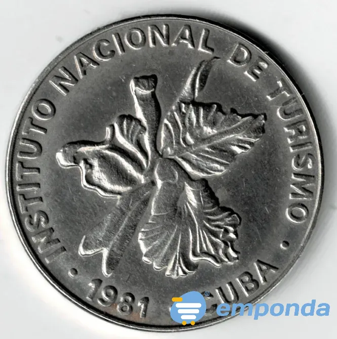 Moneda de Cuba 25 Centavos 1981 XF +++ Villa Crespo - imagen 1