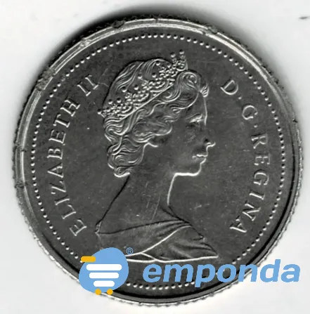 Moneda de Canadá 10 Cents 1985 - Oferta - Muy Buena Villa Crespo - imagen 2