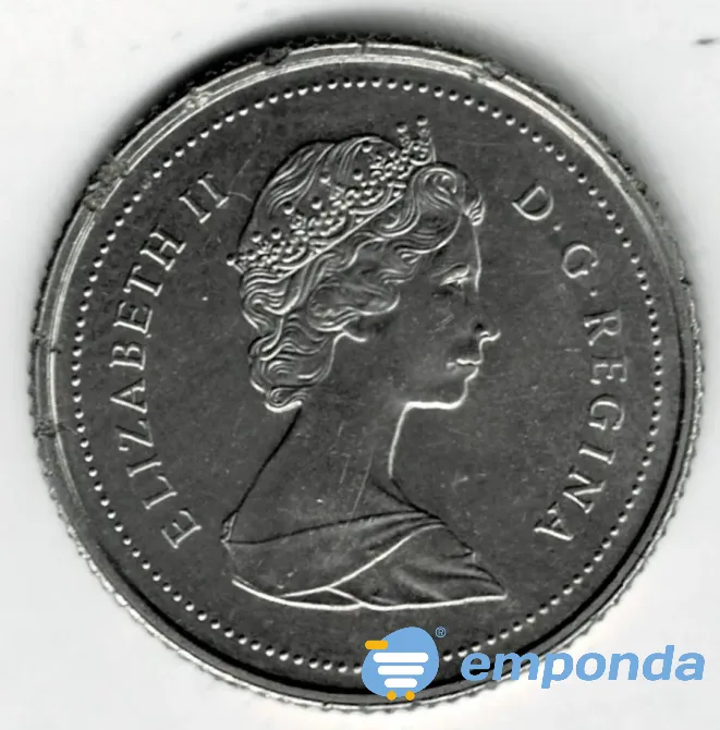 Moneda de Canadá 10 Cents 1985 - Oferta - Muy Buena Villa Crespo - imagen 2