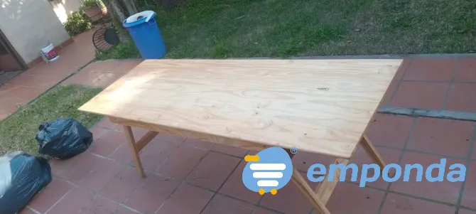 Mesa para quincho grande de pino como nueva Vicente López - imagen 4