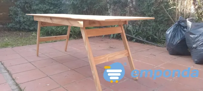 Mesa para quincho grande de pino como nueva Vicente López - imagen 1