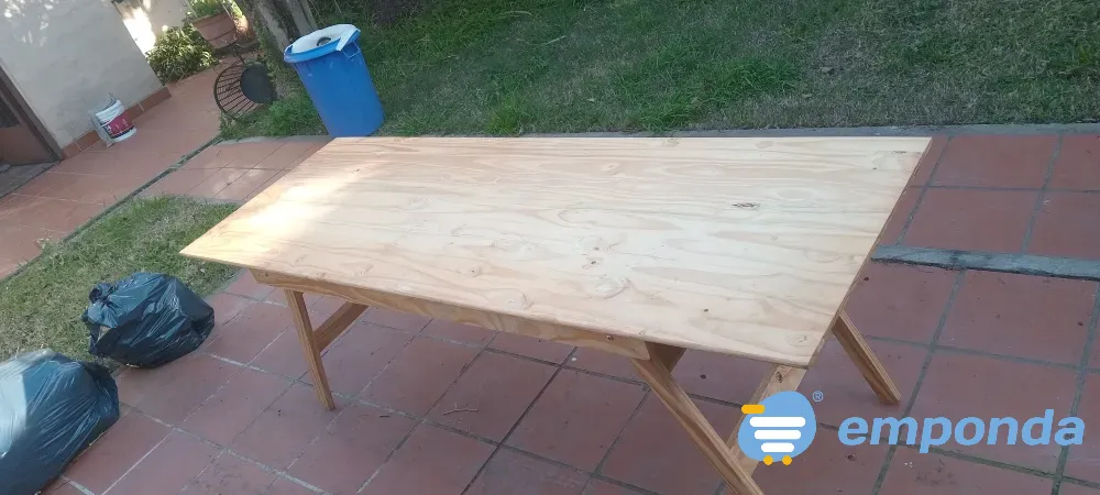 Mesa para quincho grande de pino como nueva Vicente López - imagen 4