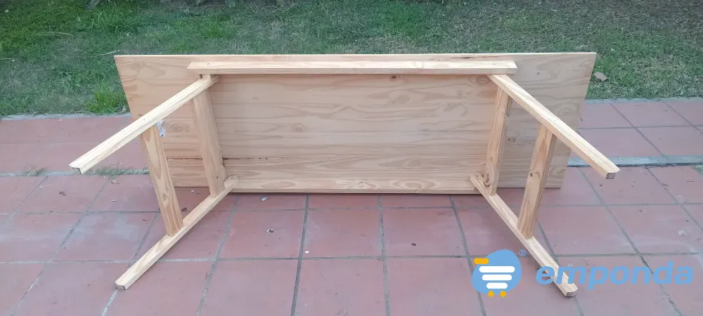 Mesa para quincho grande de pino como nueva Vicente López - imagen 8