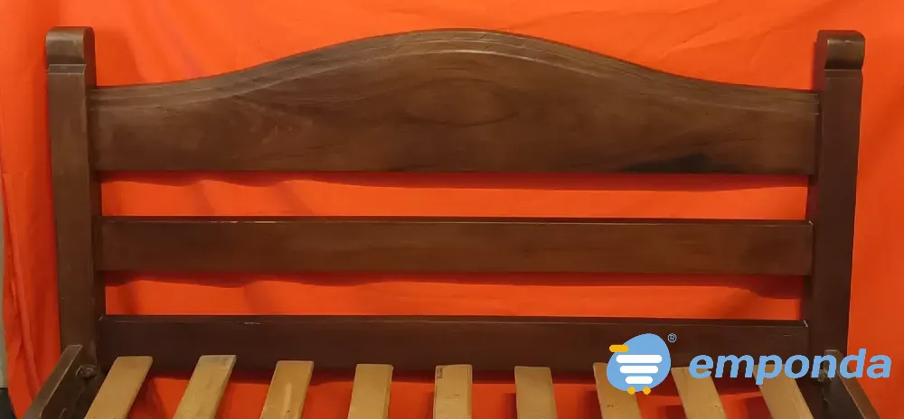 Juego completo de muebles de algarrobo macizo Avellaneda - imagen 5