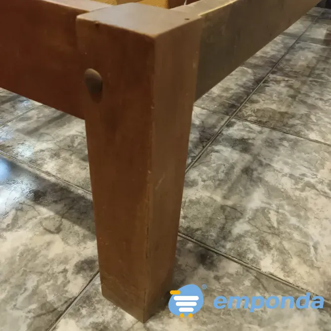 Juego completo de muebles de algarrobo macizo Avellaneda - imagen 3