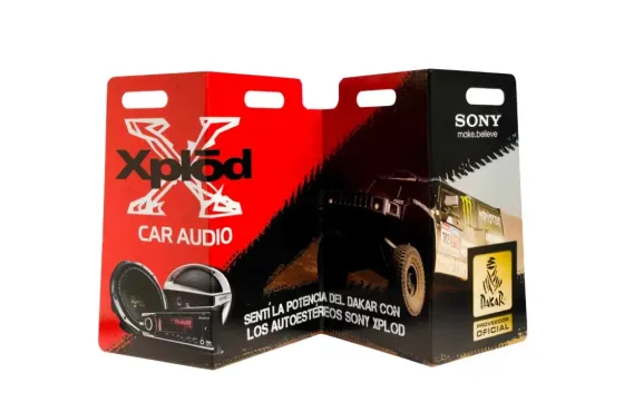 Desarrollo de parasoles de cartón envío a Mendoza Lanús