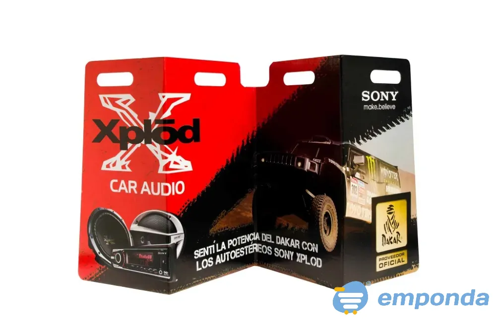 Desarrollo de parasoles de cartón envío a Mendoza Lanús - imagen 4