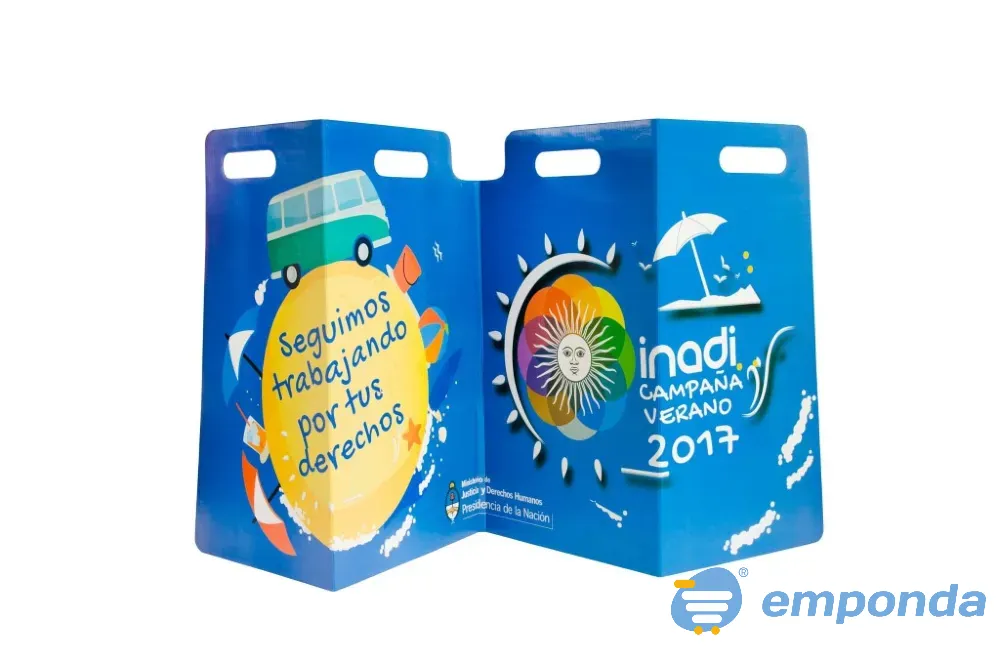 Desarrollo de parasoles de cartón envío a Mendoza Lanús - imagen 2