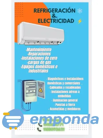 Electricista y técnico Refrigeración Matriculado Merlo - imagen 4