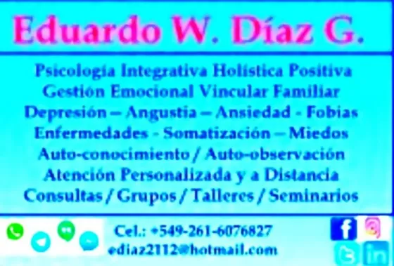 Psicologia Integrativa Familiar Sistemica Holistica Gestalt Mendoza