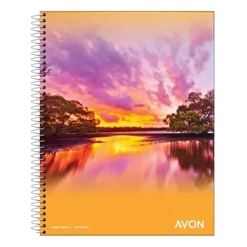 "x 10 un" . Cuaderno Avon 29, 7 tapa flexible 84 h. CUADRICU Avellaneda
