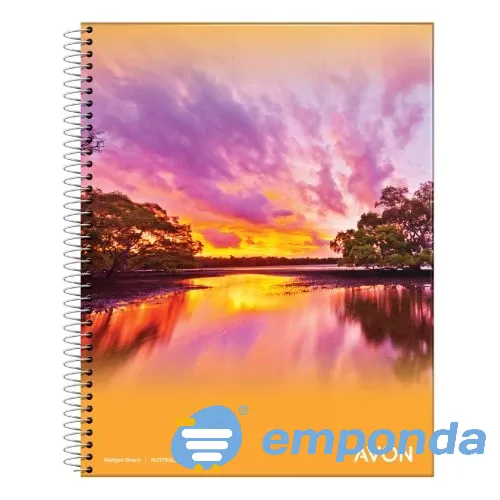 Cuaderno Avon 29, 7 tapa flexible 84 h. CUADRICULADO x 10 un Avellaneda - imagen 1