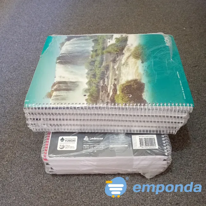 Cuaderno Avon 29, 7 tapa flexible 84 h. CUADRICULADO x 10 un Avellaneda - imagen 2