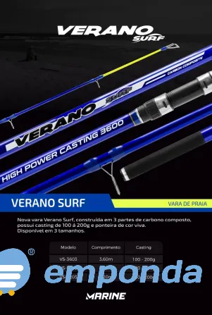 Caña de pescar marine sport verano 4, 20 metros La Matanza - imagen 1