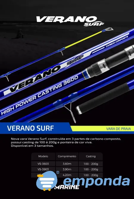 Caña de pescar marine sport verano 4, 20 metros La Matanza - imagen 1