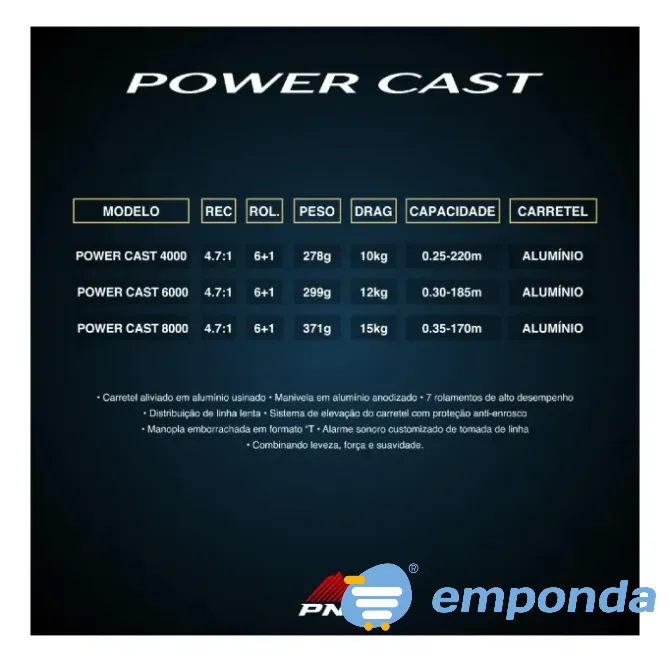 Reel powercast 80 La Matanza - imagen 3