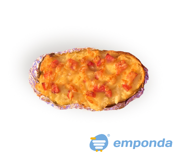 Papa grande Jamón&Queso Monserrat - imagen 1