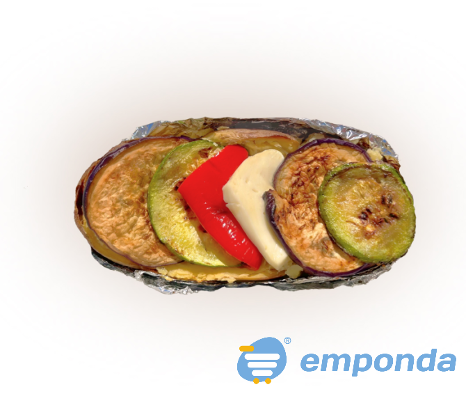 Papa grande Verduras asadas Monserrat - imagen 1