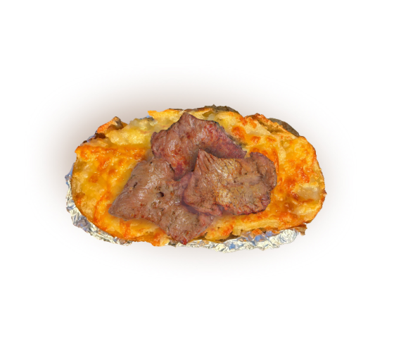 Papa grande CARNE ASADO Monserrat