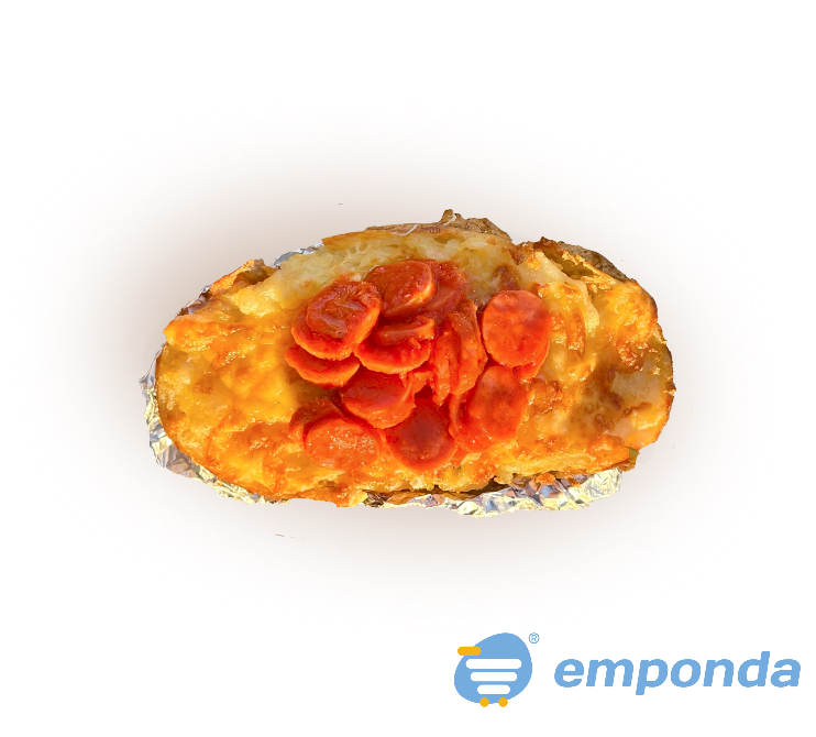 Papa grande Salchichas Picantes Monserrat - imagen 1