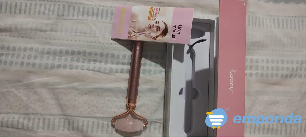 Rodillo facial electrico rosa nuevo Villa Ballester - imagen 1