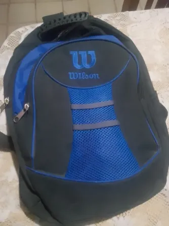 Mochila mochila negro y azul La Rioja