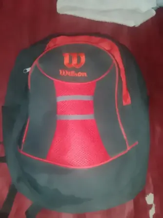 Mochila color rojo La Rioja