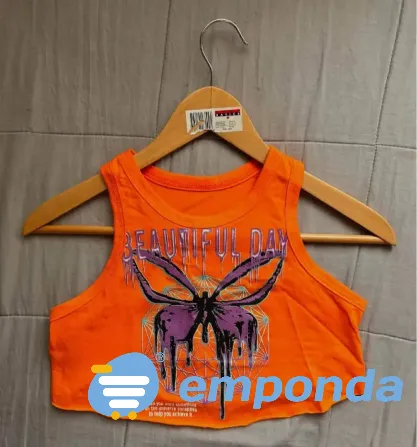 Crop top Naranja José C. Paz - imagen 1