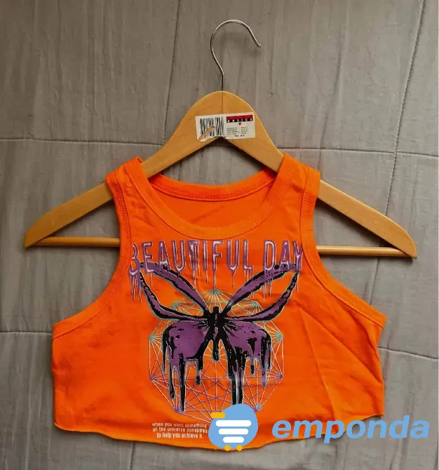Crop top Naranja José C. Paz - imagen 1