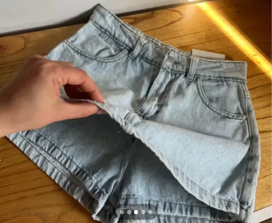 Short pollera demin José C. Paz