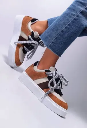 Zapatillas de cuero mujer Olivos