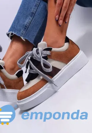 Zapatillas de cuero mujer Olivos - imagen 2