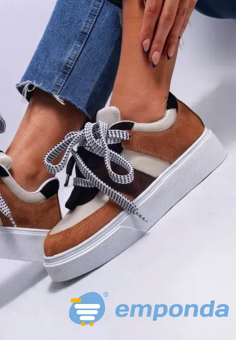 Zapatillas de cuero mujer Olivos - imagen 2